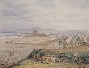 Hodson Prints: Town and Castle of Carrickfergus