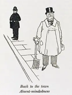 Minded Prints: Town folk back from country / W H Robinson
