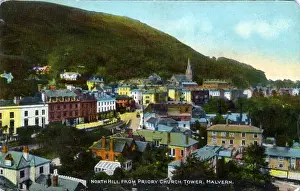 Worcester Prints: The Town, Great Malvern, Worcestershire