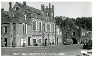 Bedford Collection: Town Hall and Bedford Square, Tavistock, West Devon