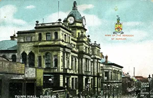 Town Hall, Burnley, Lancashire
