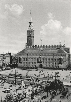 Images Dated 16th March 2016: The Town Hall, Copenhagen, Denmark