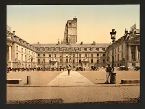Dijon Prints: The town hall, Dijon, France