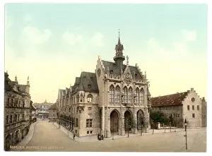 Erfurt Prints: Town hall, Erfurt, Thuringia, Germany