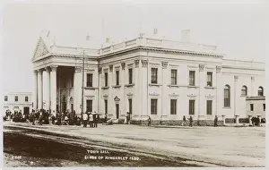 Pilasters Prints: Town Hall, Kimberley, Northern Cape Province, South Africa