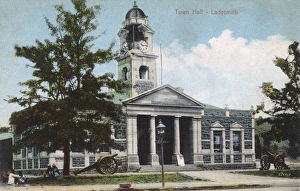 Town Hall, Ladysmith, Natal Province, South Africa Town Hall, Ladysmith, Natal Province, South Africa