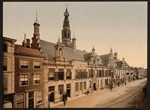 Leyden Collection: The town hall, Leyden, (i. e. Leiden) Holland