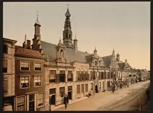 Leyden Prints: The town hall, Leyden, (i. e. Leiden) Holland