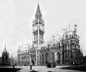 The Town Hall, Manchester, Victorian period