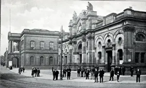 Town Hall and Market Hall, Main Street, Accrington 1910