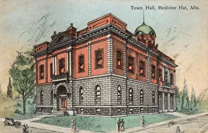Alberta Gallery: Town Hall, Medicine Hat, Alberta, Canada
