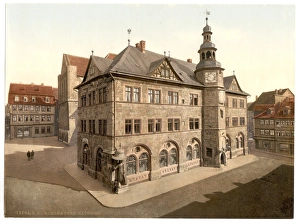 Thuringia Gallery: Town hall, Nordhausen, Thuringia, Germany
