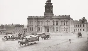 Southafrica Prints: Town Hall, Port Elizabeth, South Afrcia