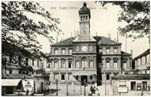 Arrondissement Collection: Town Hall, Rue des Batignolles, Paris, France
