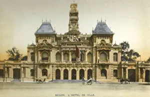Minh Prints: Town Hall Saigon - Indochina