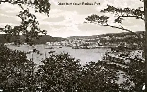 Town & Harbour, Oban, Argyllshire