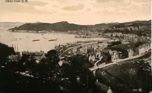 Oban Prints: Town & Harbour, Oban, Argyllshire