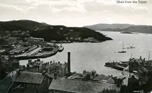 Town & Harbour, Oban, Argyllshire