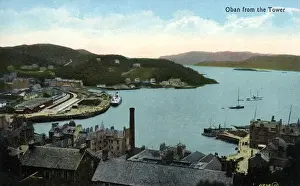 Town & Harbour, Oban, Argyllshire