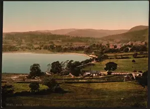 Bala Prints: Town and lake, Bala, Wales