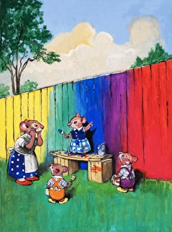 Images Dated 24th August 2006: The Town Mouse and the Country Mouse