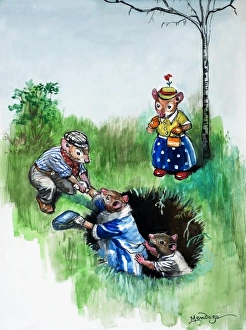 Images Dated 5th October 2006: Town Mouse and Country Mouse
