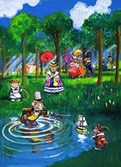 Images Dated 7th June 2007: Town Mouse and Country Mouse