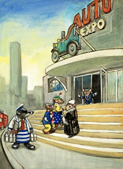 Images Dated 7th June 2007: Town Mouse and Country Mouse