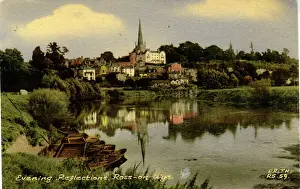 1947 Prints: The Town & River, Ross-on-Wye, Herefordshire