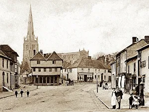 Town Street, Thaxted, early 1900s