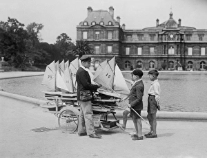 Children & Toy Boat