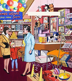 Abacus Gallery: At the Toy Shop