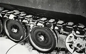 Tracked vehicles on snow - test