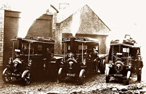 Traction engines, Milnsbridge