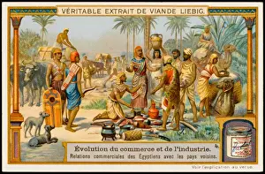 Countries Prints: Trade Ancient Egypt