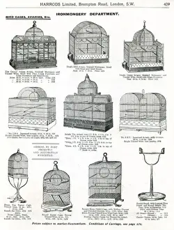 Aviary Prints: Trade catalogue for bird cage aviaries 1911