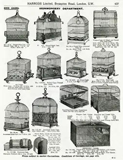 Trade catalogue for bird cages 1911