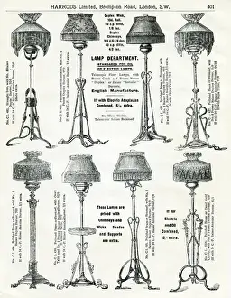 Trade catalogue of lamp stands and shades 1911