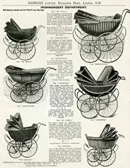 Trade catalogue for prams 1911