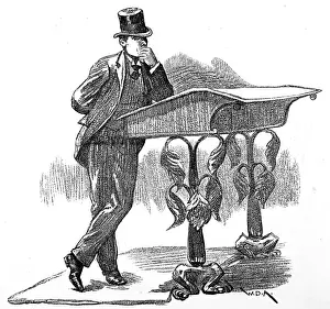 Hatted Prints: A Trader waiting for the Coal Exchange to open, 1849