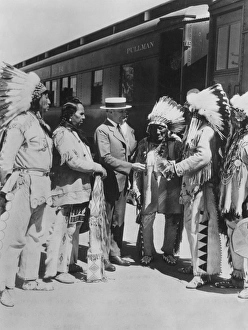 Images Dated 4th July 2011: Trading with Indians