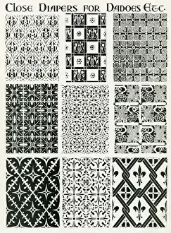 Repeat Prints: Traditional Christian dadoes