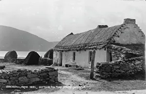 Keel Prints: Traditional Cottage and Turf Stacks in Keel