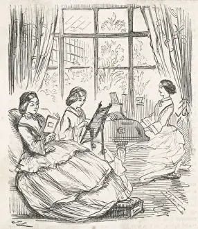 Foot Stool Prints: Traditional female accomplishments