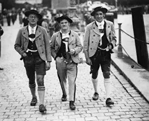 Possibly Prints: Traditional German Men
