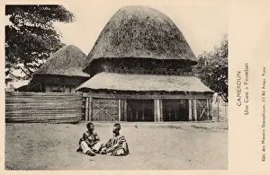 Traditional House at Foumban, Cameroon, Africa