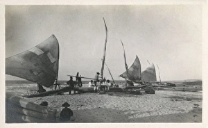 Triangular Gallery: Traditional jangada fishing boats, northern Brazil