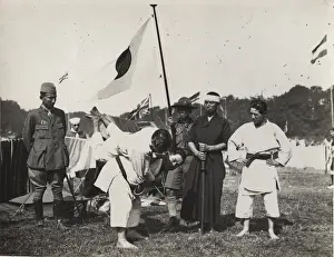 Judo Prints: Traditional Japanese activities at scout camp