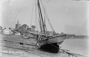 Maldon Prints: Traditional Sailing Boat at Maldon
