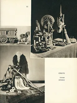 Displays Prints: Traditional Scottish Crafts